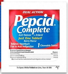 [9701] PEPCID CHEWABLE BERRY 1 TABLET