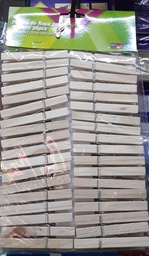 [5172] PINCHES DE ROPA MADERA PQ 36  