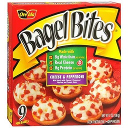 [10673] PIZZA BAGEL BITES 7oz         