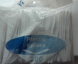 [4082] PLASTIC KNIVES 200            