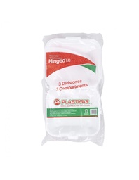 [4938] PLASTIFAR BANDEJA DOBLE DE 10 
