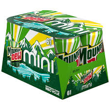 [2924] MOUNTAIN DEW 7.5oz pk6
