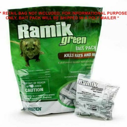 [1442] RAMIK GREEN BAIT PACK ROEDORES