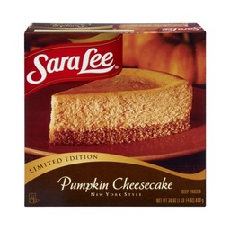 [1525] SARALEE PUMPKIN CHEESECAKE 30o