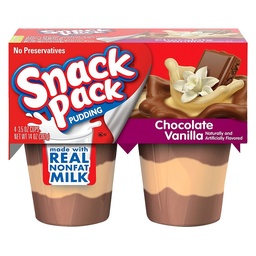 [4721] SNACK PACK CHOCOLATE VANILLA 4