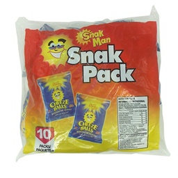 [9858] SNAK PACK CHEEZE BALL PQT/10  