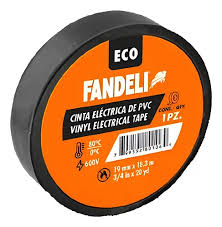 [4945] TAPE NEGRO FANDELI 3/4 x 10yd