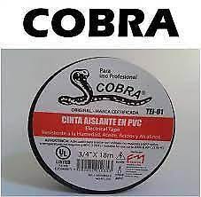 [3224] TAPE NEGRO COBRA 60FT         