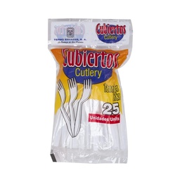 [916] TENEDORES CUTLERY 25pcs