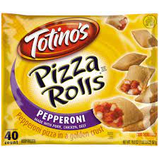 [7941] TOTINOS PIZZA ROLLS 40 19.8oz 