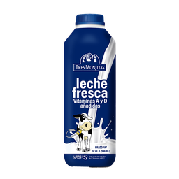 [9509] TRES MONJITAS LECHE LITRO REG 