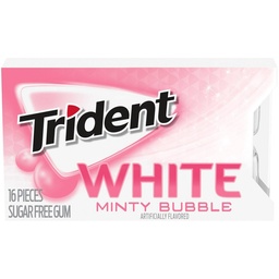 [10849] TRIDENT WHITE BUBBLE          
