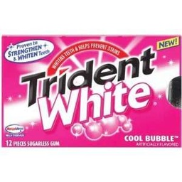 [1906] TRIDENT WHITE COOL BUBBLE     