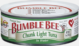[3164] TUNA BUMBLE BEE IN WATER 5oz  