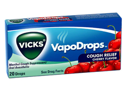 [2500] VICKS COUGH DROPS CHERRY FLAVOR