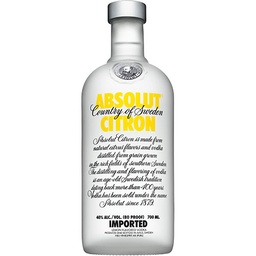[7904] VODKA ABSOLUT CITRON 750ml    