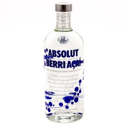 [5010] VODKA ASBSOLUT BERRIACAI 750ml