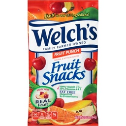 [11112] WELCH FRUIT SNACKS FRTPUNCH   