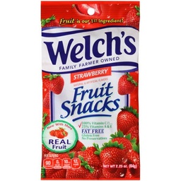 [2412] WELCH FRUIT SNACKS STEWBERRY  