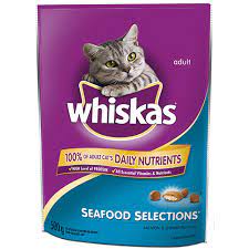 [3125] WHISKAS  SEAFOOD 500g         