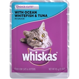 [2345] WHISKAS WHITEFISH & TUNA 3oz  