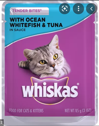 [10034] WHISKAS WITH TUNA 3oz         