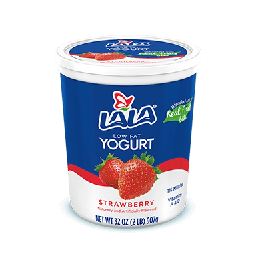 [12434] YOGURT LALA STRAWBERRY 32oz   