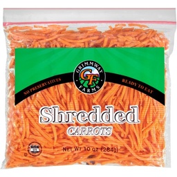 [4910] ZANAHORIA SHREDDED G/F 10oz   