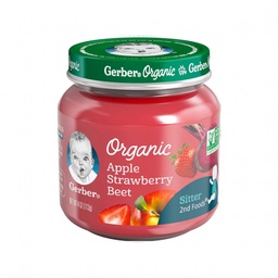 [7149] GERBER ORGANIC APPLE/STRA/BEET