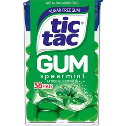 [8759] TIC TAC GUM SPEARMINT 56pcs