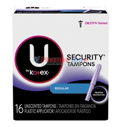 [7743] KOTEX TAMPONS 16 REGULAR