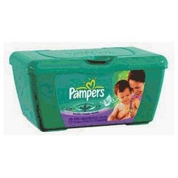 [8305] PAMPERS BABY WIPES 72P