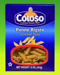 [6445] COLOSO PASTA PENNE RIGATE 16oz