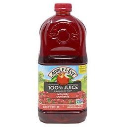 [7668] JUGO APPLE&EVE CRANBERRY 64oz