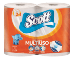 [8340] PAPEL BANO SCOTT CUIDADO COMPLETO PQT/4