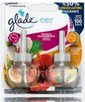 [13708] GLADE PISO HAWAIIAN BREEZE & VANILLA PASSION FRUIT PQT/2