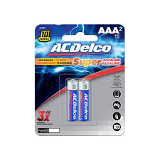 [6816] BATERIAS ACDELCO AAA pqt2     