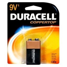 [136] BATERIAS DURACELL 9V 1 PQ     