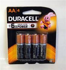 [812] BATERIAS DURACELL AA PQT 4    