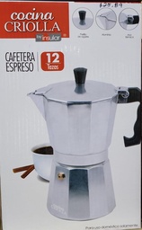 [13764] CAFETERA COCINA CRIOLLA 12 TAZAS