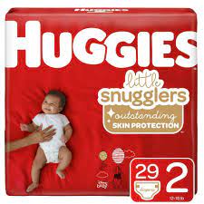[13833] HUGGIES LITTLE SNUGGLERS SIZE 2 PQT/29