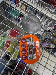 [14001] COLADOR ACERO IMUSA 3.1" PEQ.