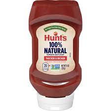 [14039] HUNTS KETSHUP 100% NATURAL 14oz