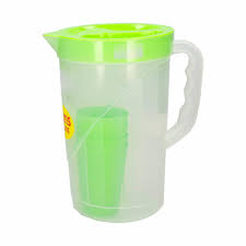 [14174] JARRA DE JUGO SET 3 VASOS