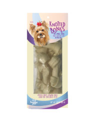 [14276] HAPPY PET KNOTTED BONES SMALL 10pc