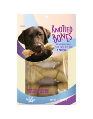 [14277] HAPPY PET KNOTTED BONES MEDIUM 4pc
