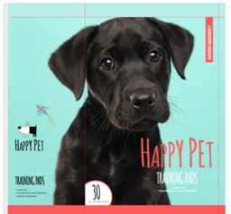 [14287] HAPPY PET TRAINING PADS 30pc