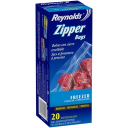 [14339] REYNOLDS MEDIUM FREEZER BAGS 20pc