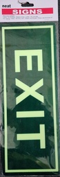 [9231] LETRERO EXIT SIGNS NEAT