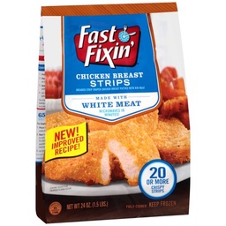 [12567] CHICKEN STRIPS FAST FIXIN 24oz